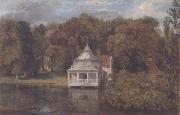 John Constable The Quarters'behind Alresford Hall oil on canvas
